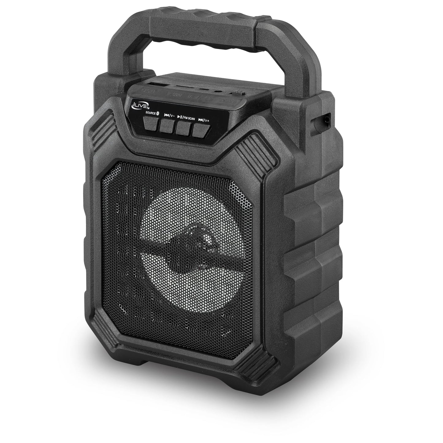 Wireless Tailgate Speaker (ISB199B), Black
