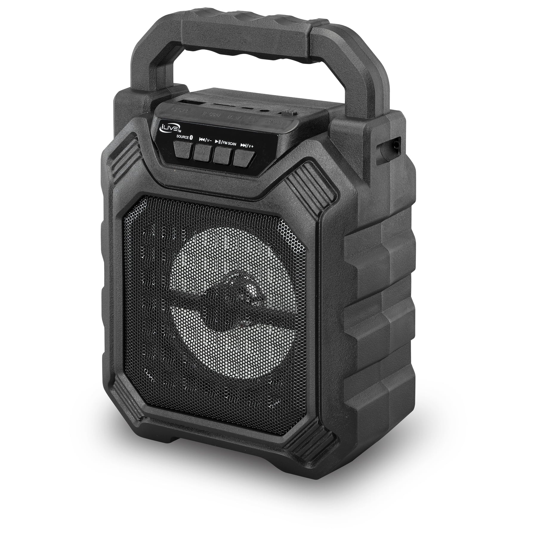 Wireless Tailgate Speaker (ISB199B), Black