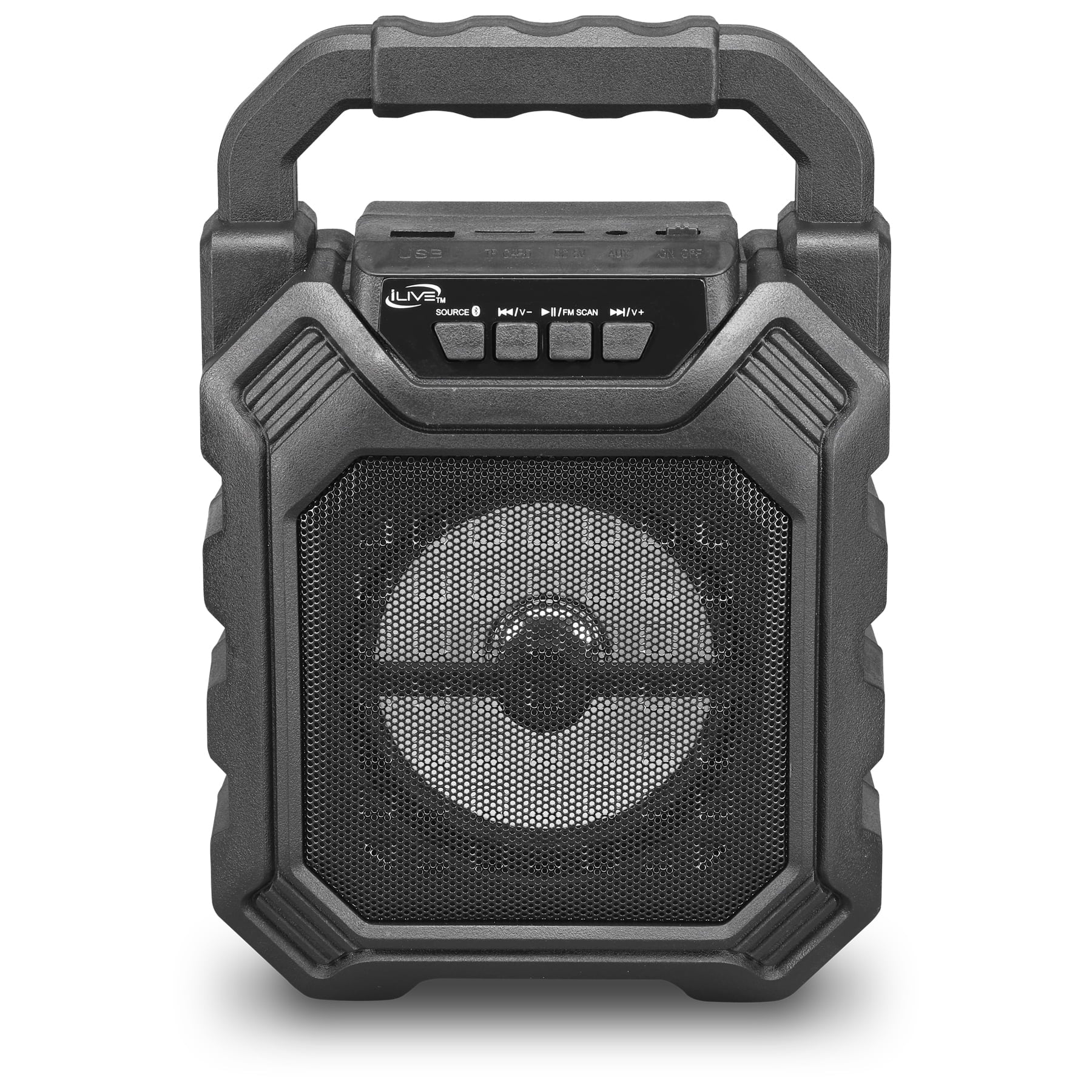 Wireless Tailgate Speaker (ISB199B), Black