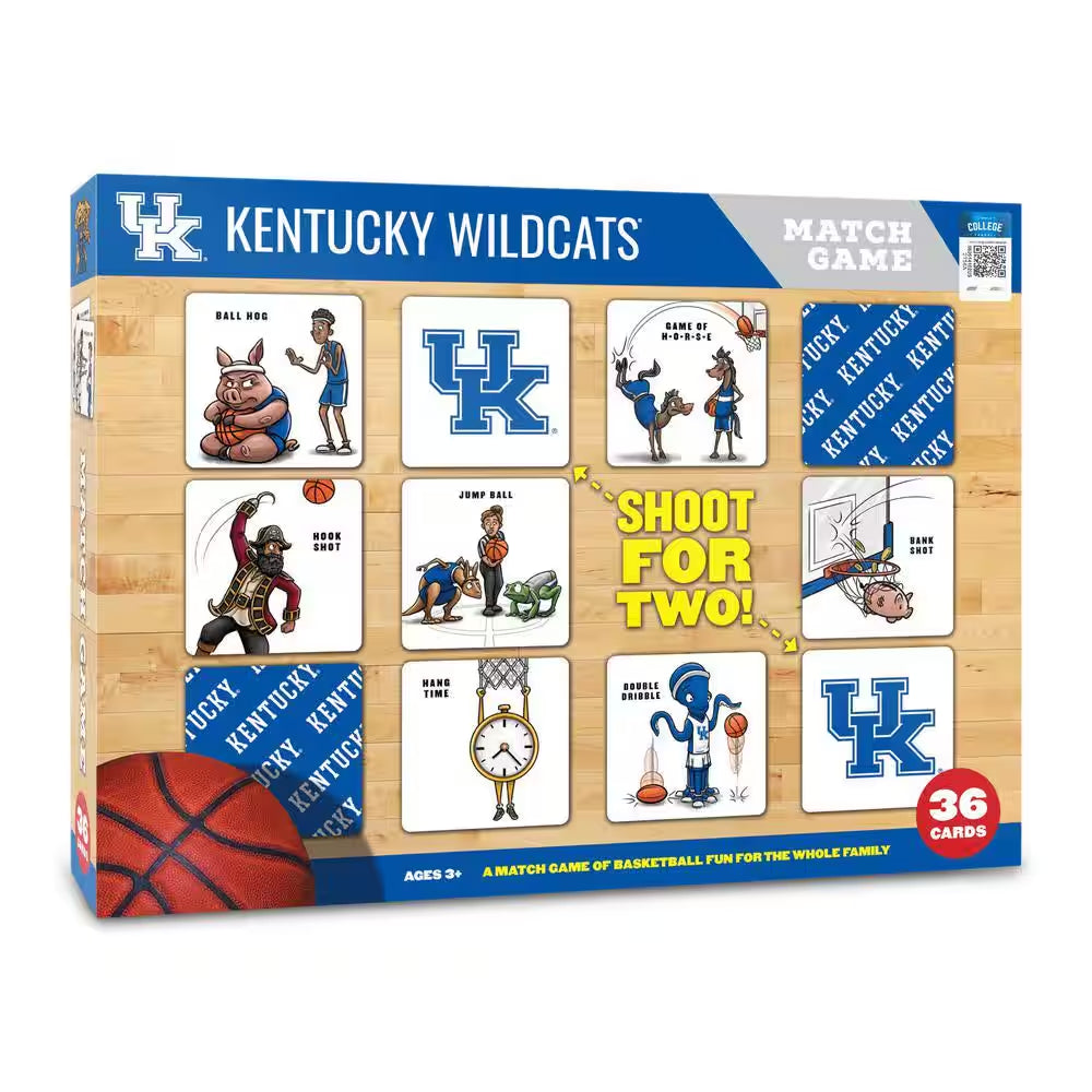 NCAA Kentucky Wildcats Licensed Memory Match Game