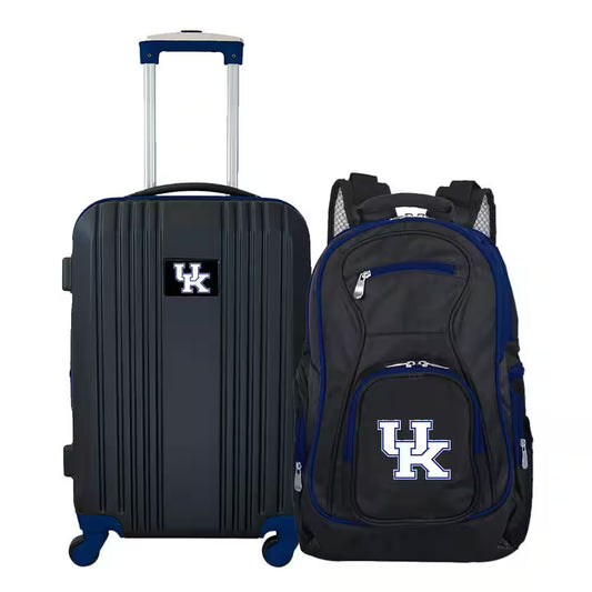 NCAA Kentucky Wildcats 2-Piece Set Luggage and Backpack