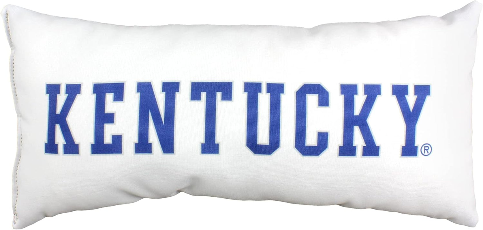 Everything Comfy Kentucky Wildcats 2 Sided Bolster Small Travel Pillow Decorative Pillow 16 X 6