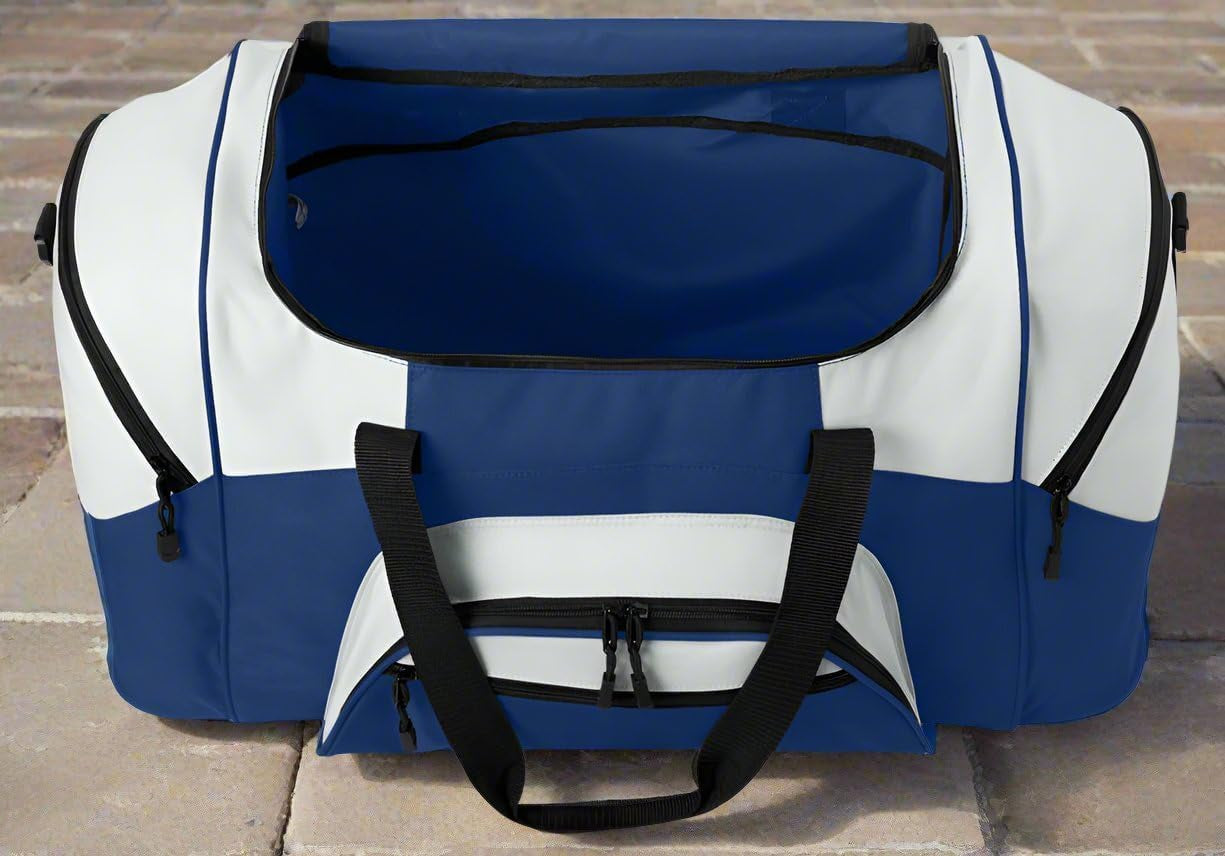 Kentucky Wildcats Suitcase Duffel Bag - Large University of Kentucky Duffle for Travel or UK Sports Gear Bag! (Royal)