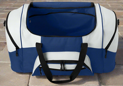 Kentucky Wildcats Suitcase Duffel Bag - Large University of Kentucky Duffle for Travel or UK Sports Gear Bag! (Royal)
