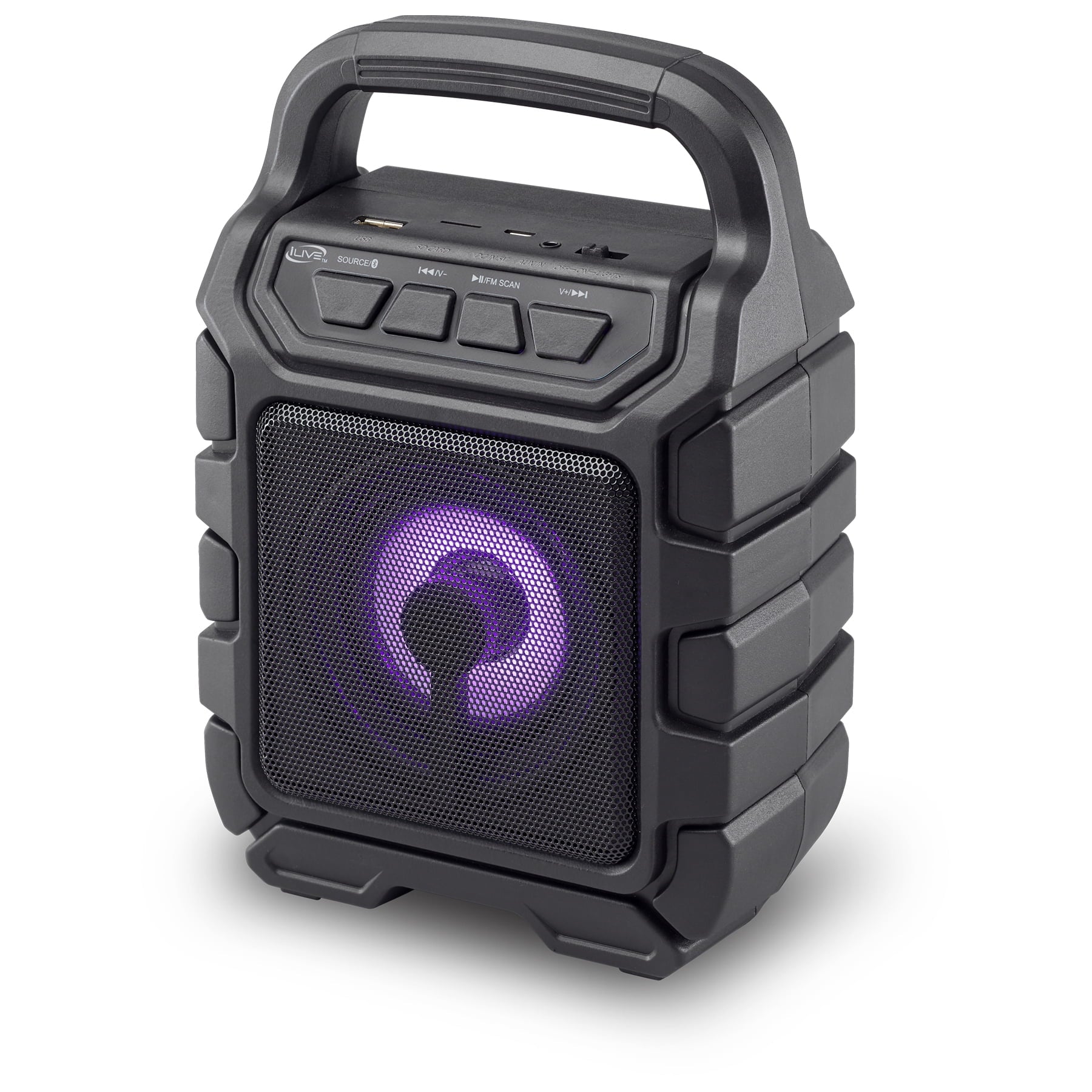 Wireless Tailgate Speaker (ISB199B), Black