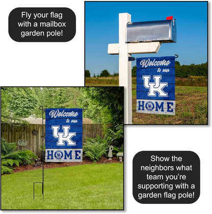 Kentucky Wildcats Welcome to Our Home Double Sided Garden Yard Flag