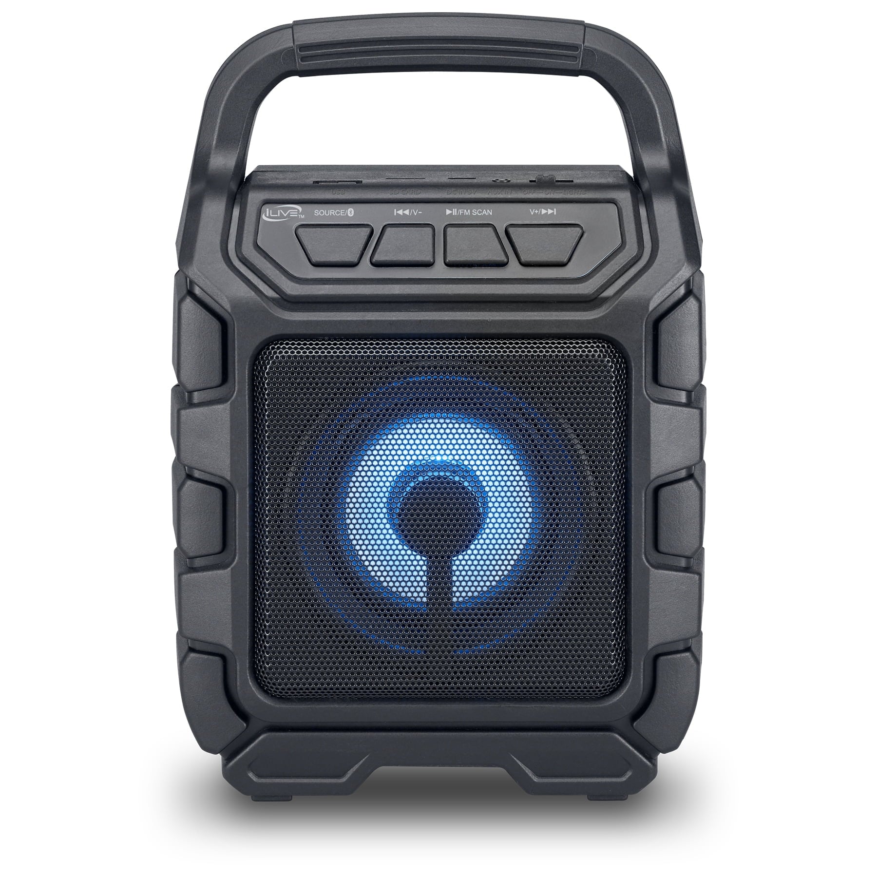 Wireless Tailgate Speaker (ISB199B), Black