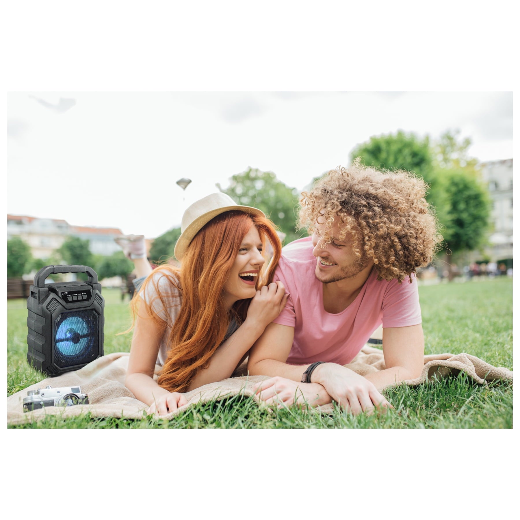 Wireless Tailgate Speaker (ISB199B), Black