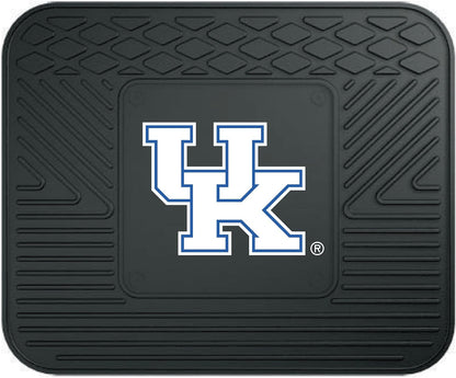 10076 Kentucky Wildcats Back Row Utility Car Mat - 1 Piece - 14In. X 17In., All Weather Protection, Universal Fit, Molded Team Logo