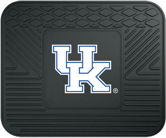 10076 Kentucky Wildcats Back Row Utility Car Mat - 1 Piece - 14In. X 17In., All Weather Protection, Universal Fit, Molded Team Logo