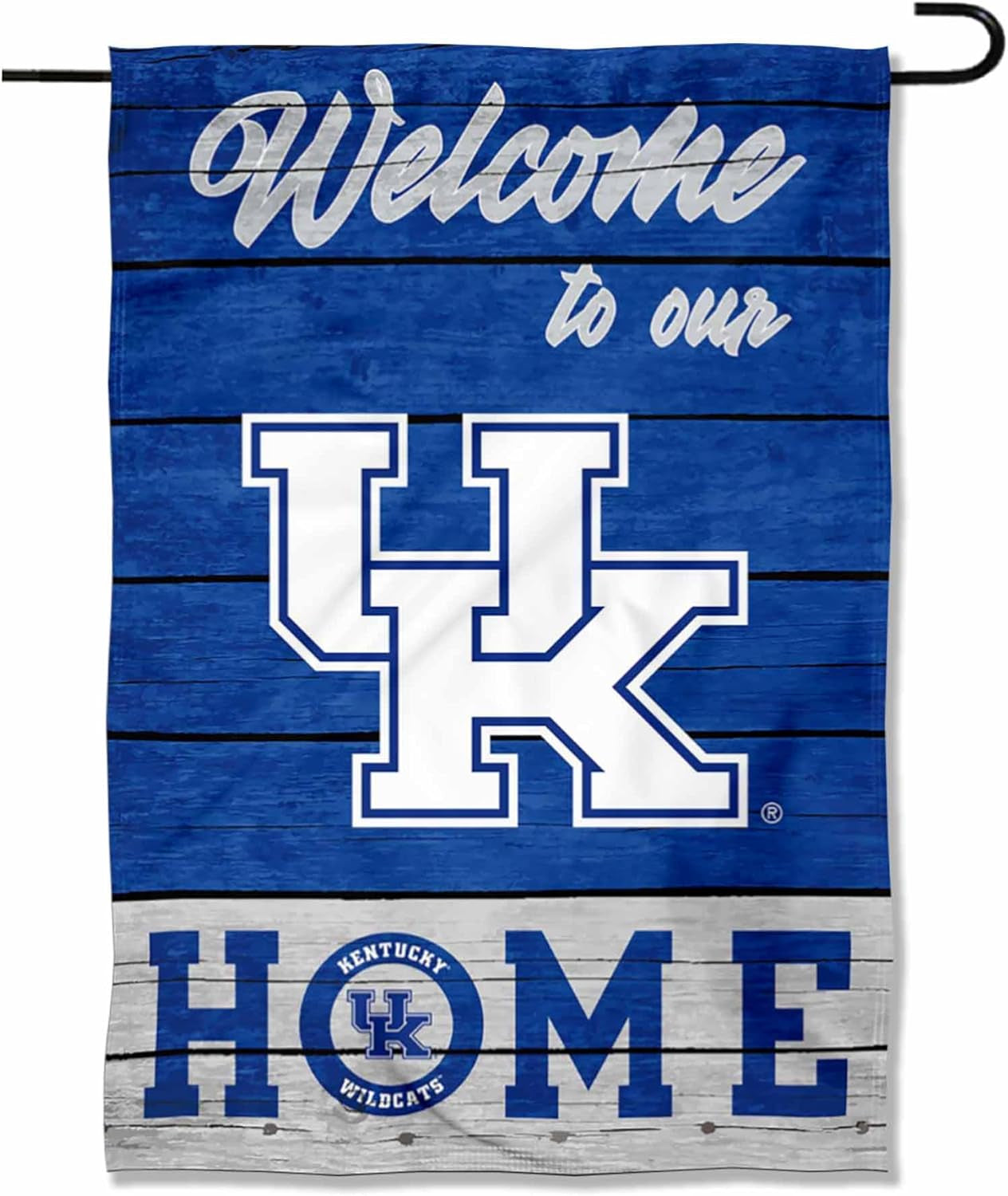 Kentucky Wildcats Welcome to Our Home Double Sided Garden Yard Flag