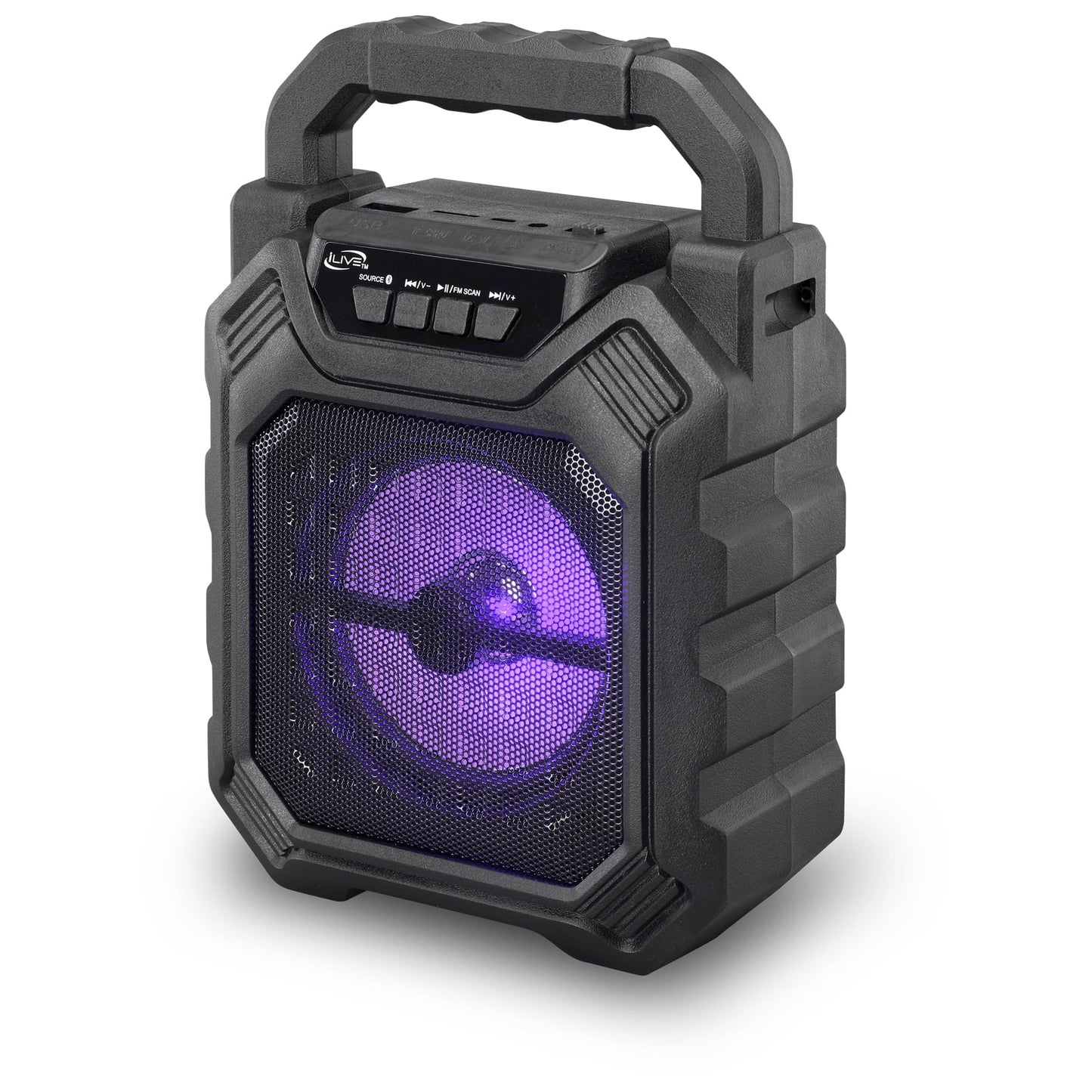 Wireless Tailgate Speaker (ISB199B), Black